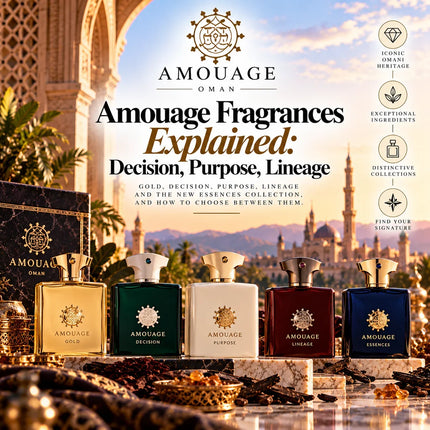 Amouage Fragrances Explained: Decision, Purpose, Lineage