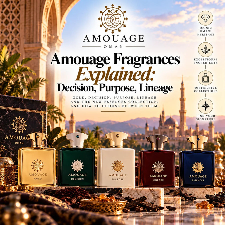 Amouage Fragrances Explained: Decision, Purpose, Lineage