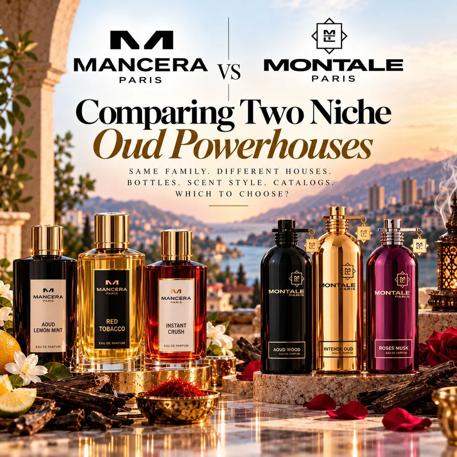 Mancera vs Montale: Comparing Two Niche Oud Powerhouses