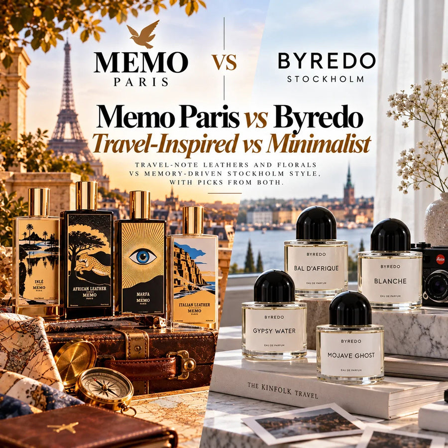 Memo Paris vs Byredo: Travel-Inspired vs Minimalist